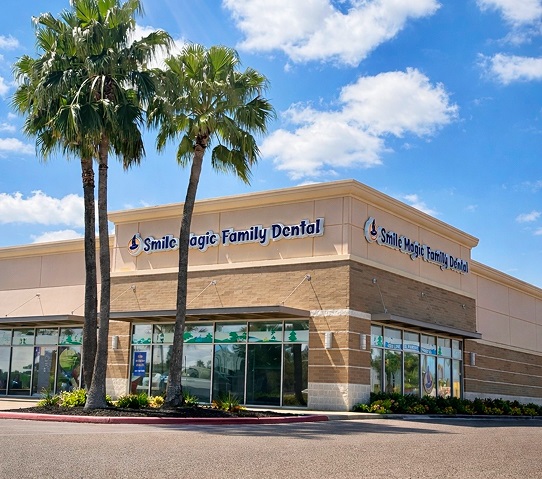 Smile Magic Family Dental storefront in McAllen