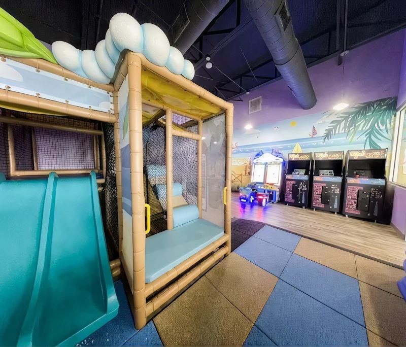 Indoor play area at Smile Magic in Buckner, Dallas
