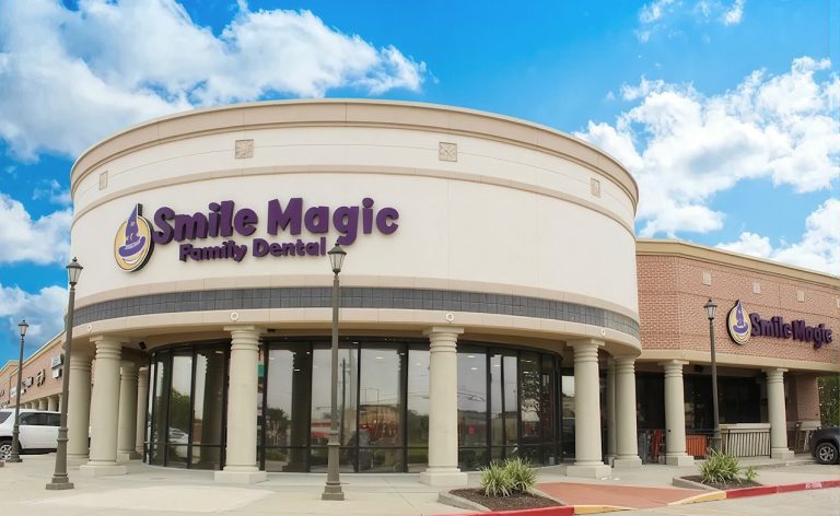 Smile Magic Family Dental storefront in Corpus Christi