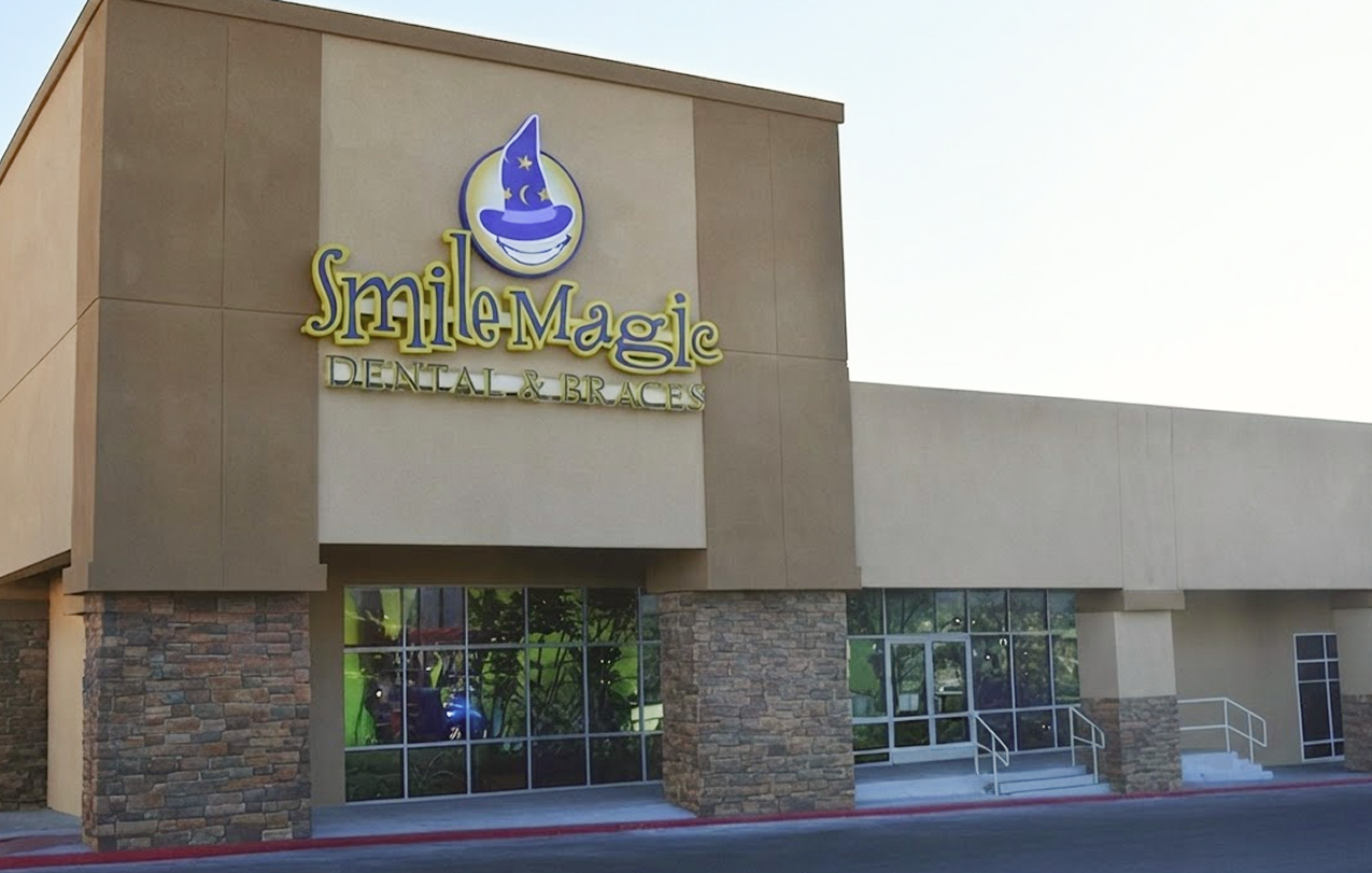 Smile Magic Family Dental storefront in Montana Avenue, El Paso