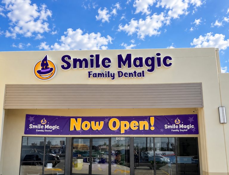 Smile Magic Family Dental storefront on Perrin Beitel in San Antonio