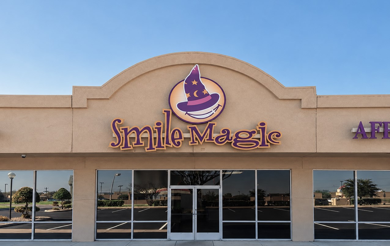 Smile Magic storefront in Garland